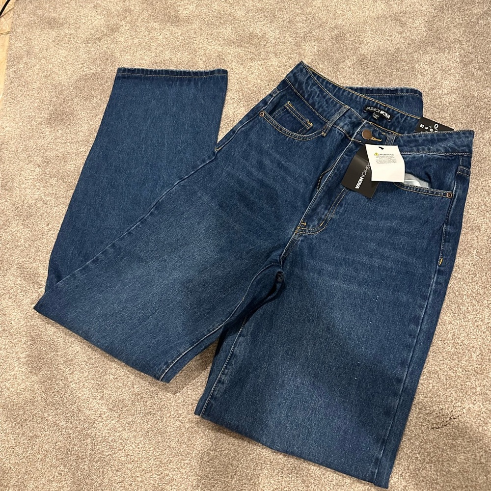 Brand new! Outta the way Non stretch straight leg jeans